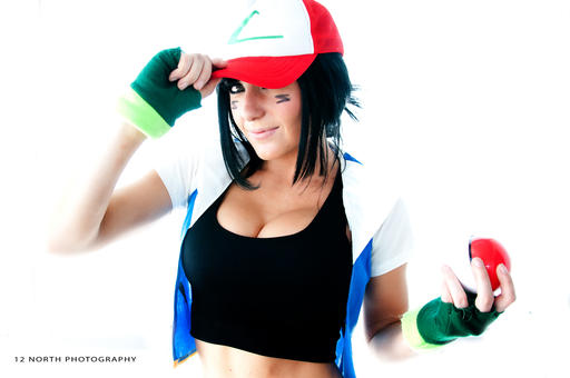 Pokemon Battle Revolution​ - Косплей Эша и не только [Jessica Nigri AGAIN!]